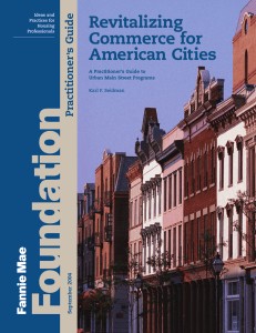 Revitalizing Commerce for American Cities s Guide