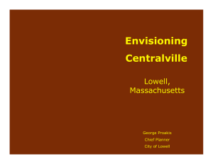 Envisioning Centralville Lowell, Massachusetts