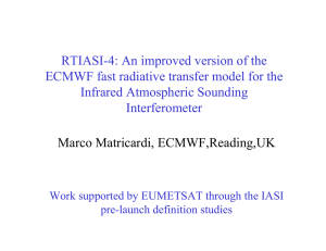 RTIASI-4: An improved version of the Infrared Atmospheric Sounding