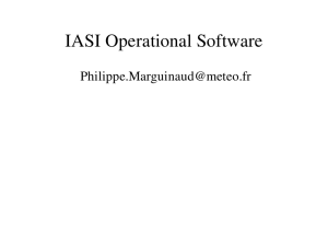 IASI Operational Software