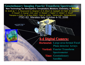Geostationary Imaging Fourier Transform Spectrometer Winds