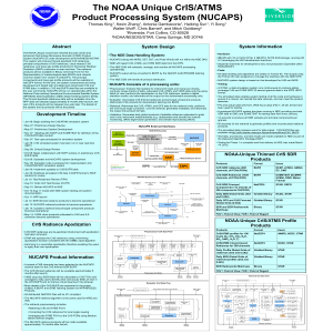 The NOAA Unique CrIS/ATMS Product Processing System (NUCAPS)