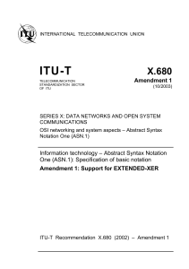 ITU-T X.680 Amendment 1