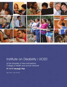 Institute on Disability / UCED at the University of New Hampshire's