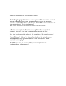 Questions for Readings on Neo-Classical Economics
