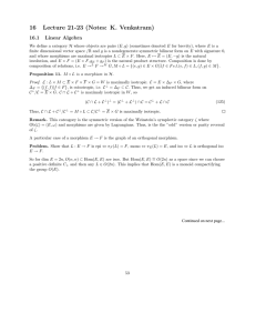 16  Lecture  21-23  (Notes:  K. ... 16.1  Linear  Algebra