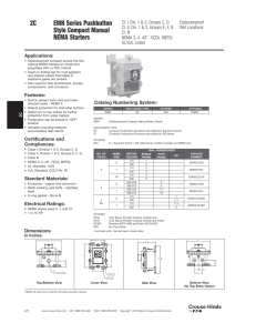 2C EMN Series Pushbutton Style Compact Manual