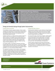 Optimizing Energy Delivery.