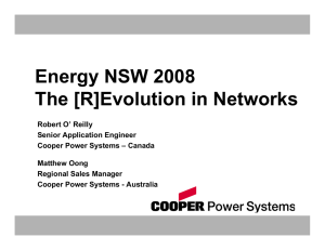 Energy NSW 2008 The [R]Evolution in Networks