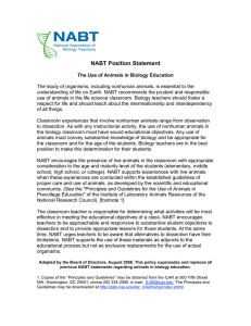 NABT Position Statement