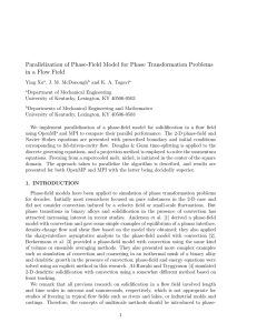 Parallelization of Phase-Field Model for Phase Transformation Problems