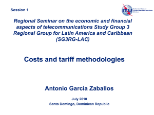 Regional Seminar on the economic and financial