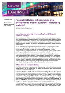Financial institutions in Poland under great available?