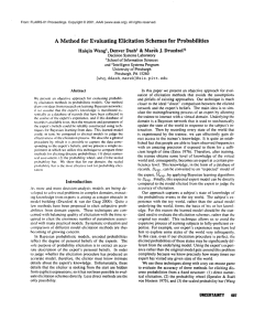 A Method for  Evaluating  Elicitation Schemes for  Probabilities