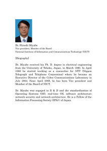 Dr. Hiroshi Miyabe