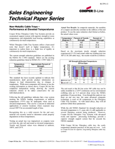 Sales Engineering Technical Paper Series  Non-Metallic Cable Trays –