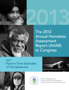 2013 The 2013 Annual Homeless Assessment