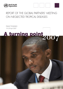 2007 A turning point REPORT OF THE GLOBAL PARTNERS’ MEETING
