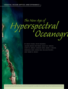 Hyperspectral Oceanogra The New Age of