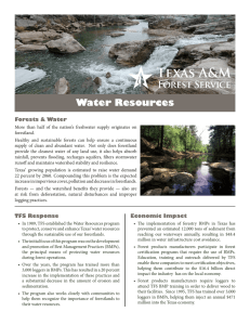 Water Resources Forests &amp; Water