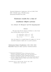 , vol.2, no.2, 2012, 77-86 ISSN: 1792-9687 (print), 1792-9709 (online)