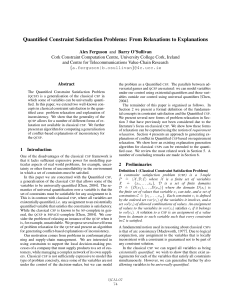 Quantiﬁed Constraint Satisfaction Problems: From Relaxations to Explanations