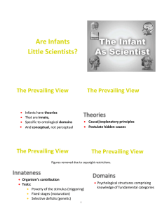 Are Infants Little Scientists?