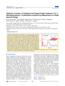 ′,7′- Dielectric Function of Undoped and Doped Poly[2-methoxy-5-(3