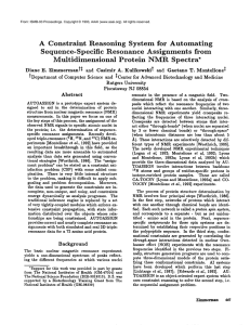 A  Constraint Reasoning System for  Automating