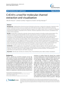 C E V : a tool for molecular channel