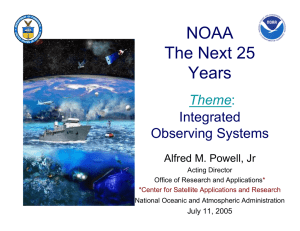 NOAA The Next 25 Years Theme