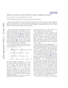 Mesons in transverse lattice QCD at strong coupling and large-N