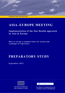 ASIA–EUROPE MEETING  Implementation of the One Health approach in Asia &amp; Europe