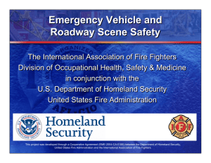 Emergency Vehicle and Roadway Scene Safety