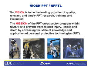 NIOSH PPT / NPPTL