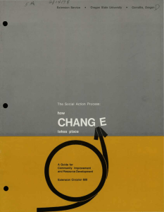 CHANG &amp; jT/K how The Social Action Process:
