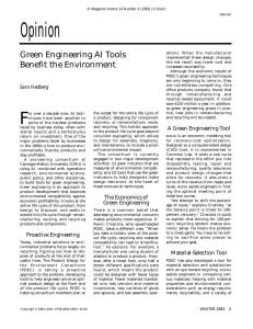 Green Engineering AI Tools