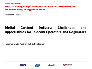 Digital Content Delivery: Challenges