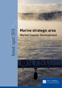 Annual report 2010 Marine strategic area Marine Coastal Development