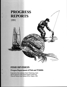 REPORT S FISH DIVISION 1991 -