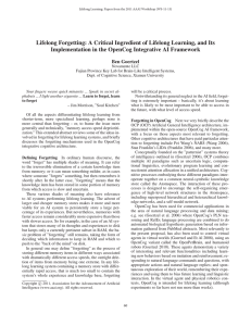 Lifelong Forgetting: A Critical Ingredient of Lifelong Learning, and Its