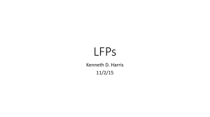 LFPs Kenneth D. Harris 11/2/15
