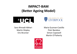 IMPACT-BAM (Better Ageing Model)
