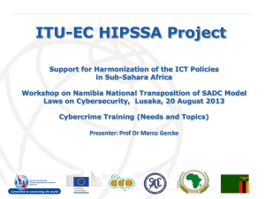 ITU-EC HIPSSA Project