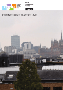EVIDENCE BASED PRACTICE UNIT Part of