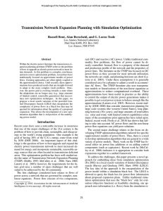 Transmission Network Expansion Planning with Simulation Optimization