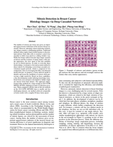 Mitosis Detection in Breast Cancer Histology Images via Deep Cascaded Networks