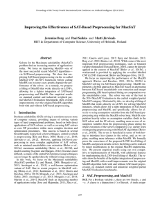 Improving the Effectiveness of SAT-Based Preprocessing for MaxSAT