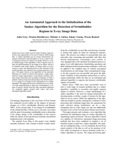 An Automated Approach to the Initialization of the
