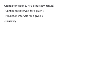 Agenda for Week 3, Hr 3 (Thursday, Jan 21)